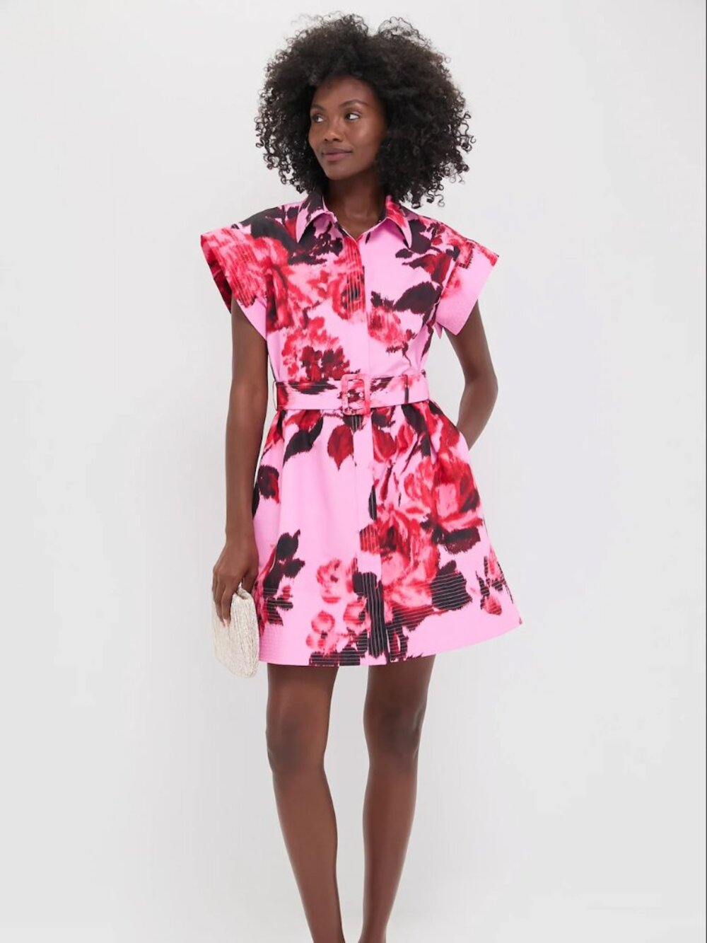 NWT Tuckernuck Cerise Blossom Mini Chloe Dress - Size XXXL